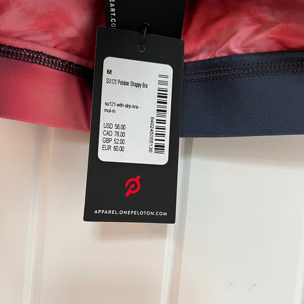 NWT Peloton Strappy Energy Bra Medium - Picture 4 of 7
